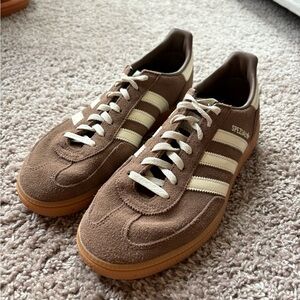 SOLD - Adidas Spezial Brown and Cream Sneakers (Women’s 10, Men’s 9)